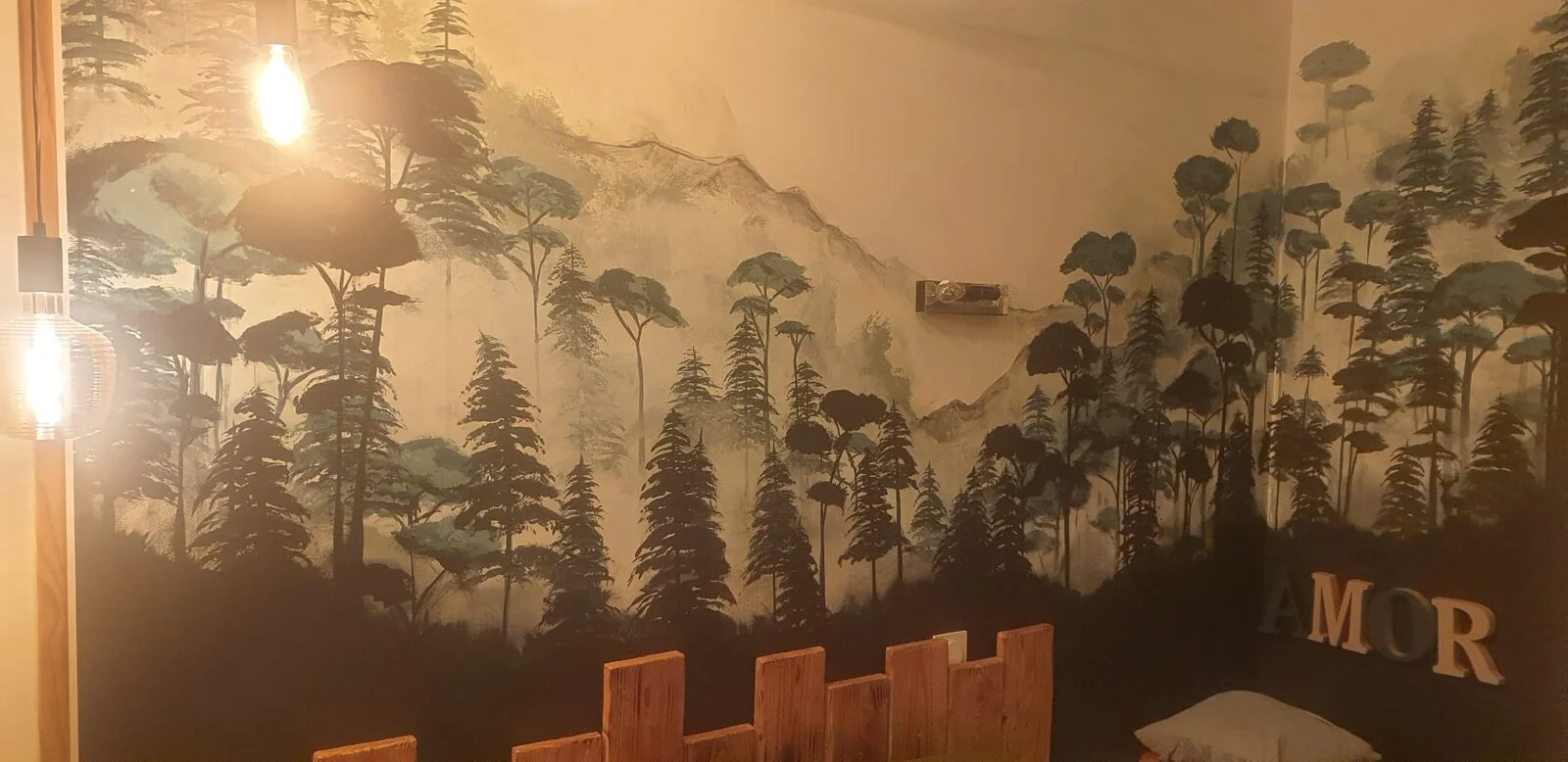 Peinture déco à Perpignan - chantier réalisé par Mike Rénovation